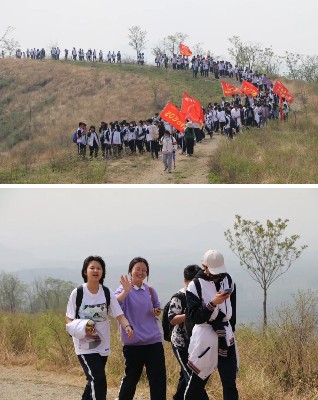 青春向党，筑梦远行——高一年级举行“重走长征路”远足活动