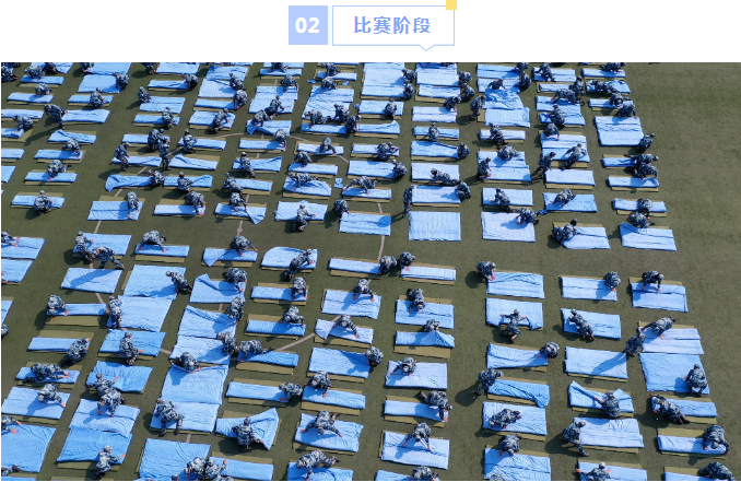 [图文]国防教育实拍（三）丨小方块大乾坤——叠军被大赛 第 3 张
